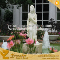 Garden white marble Female Figure Sculpture